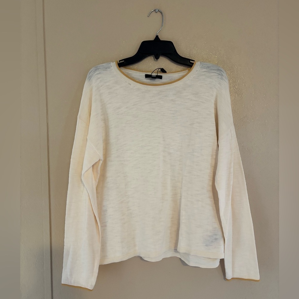 NWT Frye women’s Lightweight sweater sz L